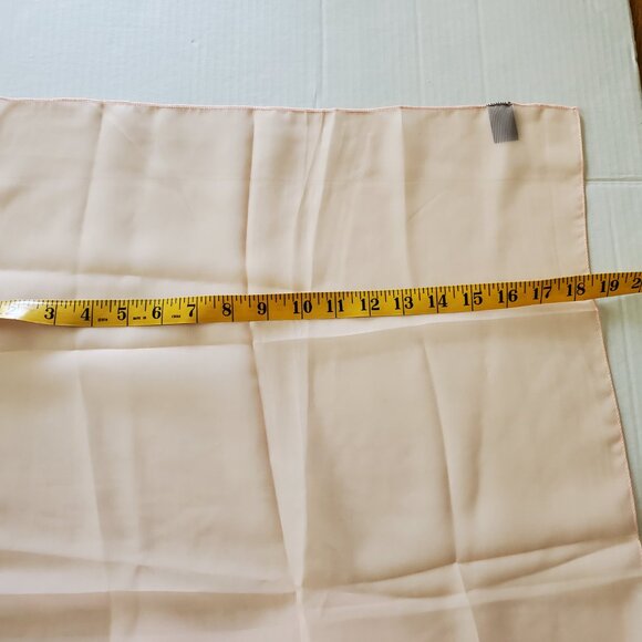 Serenita Women Solid Chiffon Silky Scarf Pean - Picture 4 of 5